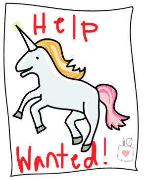 help wanted unicorn